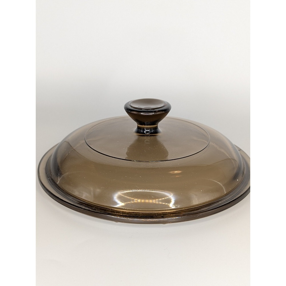 Pyrex Visions Amber Glass #623C Lid 1.5 Quart Casserole Dish REPLACEMENT 623-C - Picture 5 of 16